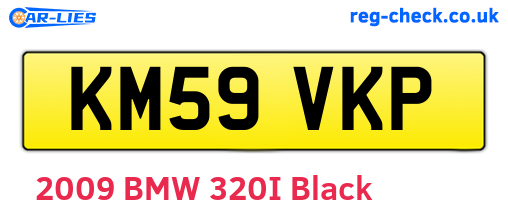 KM59VKP are the vehicle registration plates.