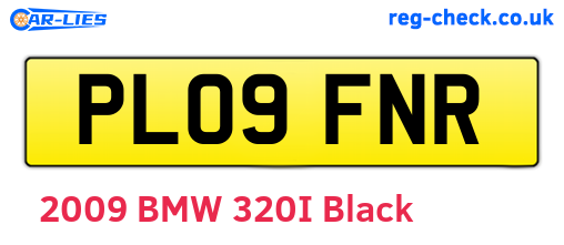 PL09FNR are the vehicle registration plates.