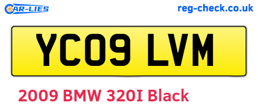 YC09LVM are the vehicle registration plates.