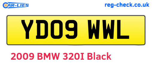 YD09WWL are the vehicle registration plates.