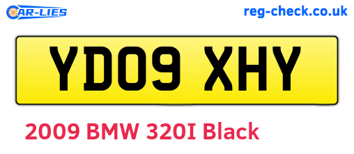 YD09XHY are the vehicle registration plates.