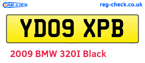 YD09XPB are the vehicle registration plates.