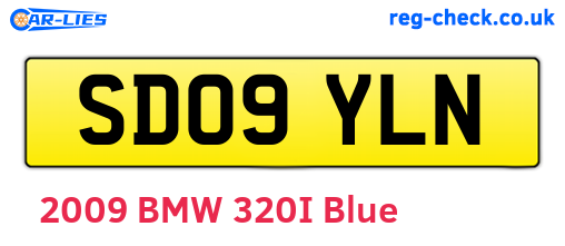 SD09YLN are the vehicle registration plates.