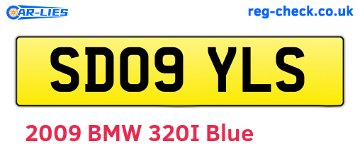 SD09YLS are the vehicle registration plates.