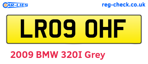 LR09OHF are the vehicle registration plates.
