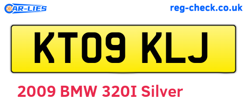 KT09KLJ are the vehicle registration plates.