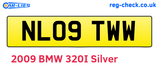 NL09TWW are the vehicle registration plates.