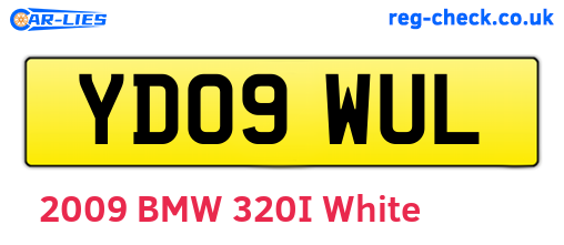 YD09WUL are the vehicle registration plates.