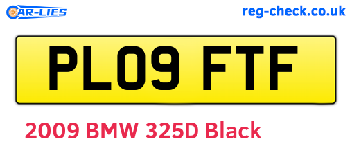 PL09FTF are the vehicle registration plates.