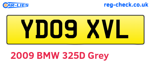 YD09XVL are the vehicle registration plates.