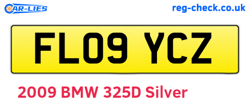 FL09YCZ are the vehicle registration plates.