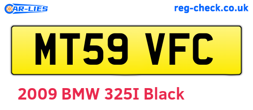 MT59VFC are the vehicle registration plates.