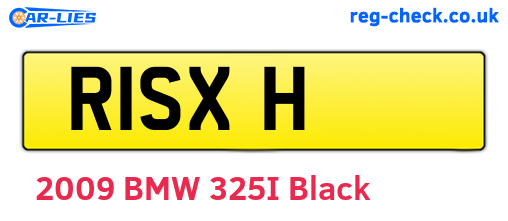 R1SXH are the vehicle registration plates.
