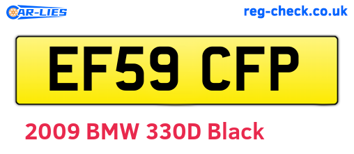 EF59CFP are the vehicle registration plates.