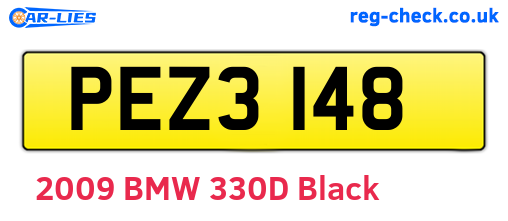 PEZ3148 are the vehicle registration plates.