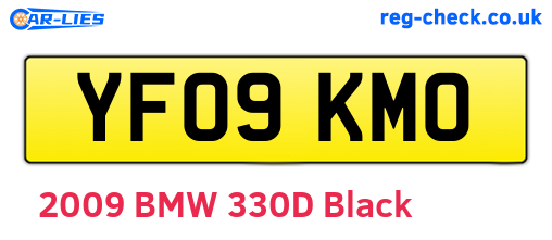 YF09KMO are the vehicle registration plates.