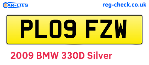 PL09FZW are the vehicle registration plates.
