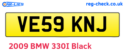 VE59KNJ are the vehicle registration plates.