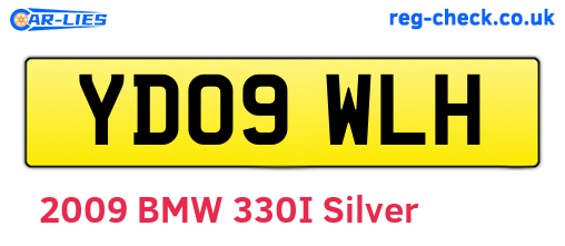 YD09WLH are the vehicle registration plates.