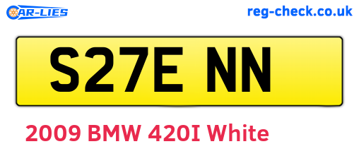 S27ENN are the vehicle registration plates.