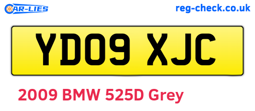 YD09XJC are the vehicle registration plates.