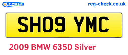SH09YMC are the vehicle registration plates.
