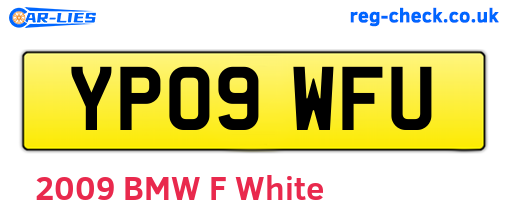 YP09WFU are the vehicle registration plates.