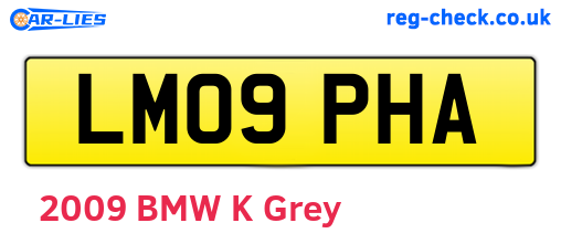 LM09PHA are the vehicle registration plates.