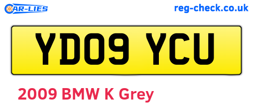 YD09YCU are the vehicle registration plates.