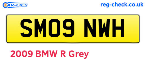 SM09NWH are the vehicle registration plates.