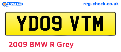 YD09VTM are the vehicle registration plates.
