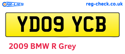 YD09YCB are the vehicle registration plates.