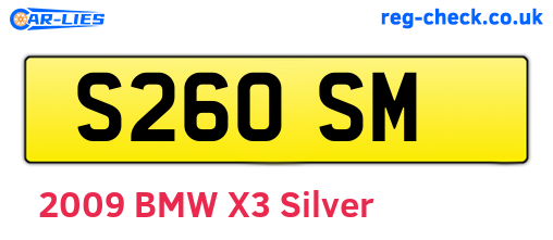 S26OSM are the vehicle registration plates.