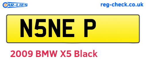 N5NEP are the vehicle registration plates.