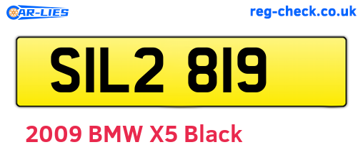 SIL2819 are the vehicle registration plates.