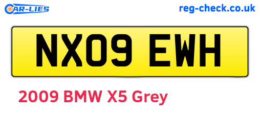 NX09EWH are the vehicle registration plates.