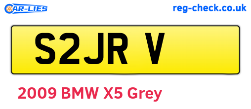 S2JRV are the vehicle registration plates.