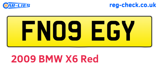 FN09EGY are the vehicle registration plates.