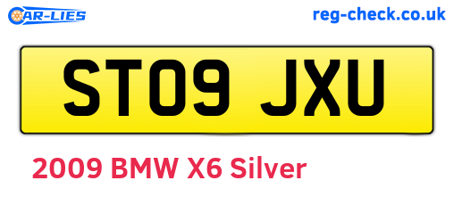 ST09JXU are the vehicle registration plates.