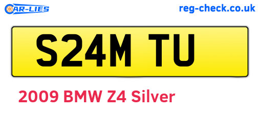 S24MTU are the vehicle registration plates.