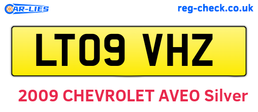 LT09VHZ are the vehicle registration plates.