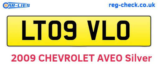 LT09VLO are the vehicle registration plates.