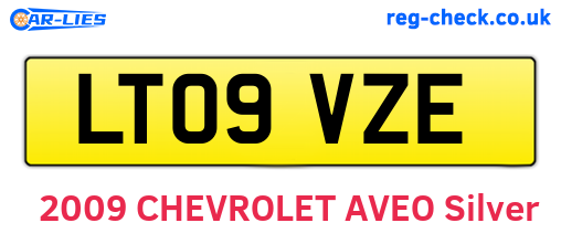 LT09VZE are the vehicle registration plates.