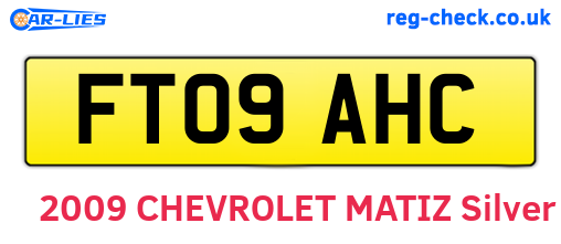 FT09AHC are the vehicle registration plates.