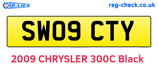 SW09CTY are the vehicle registration plates.
