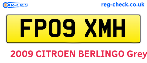 FP09XMH are the vehicle registration plates.