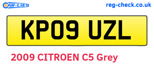 KP09UZL are the vehicle registration plates.