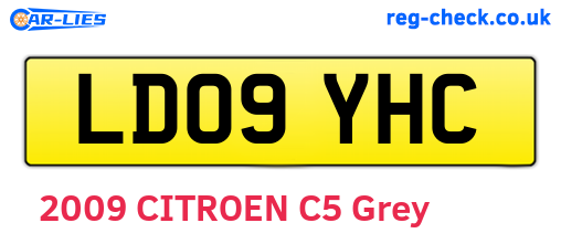 LD09YHC are the vehicle registration plates.