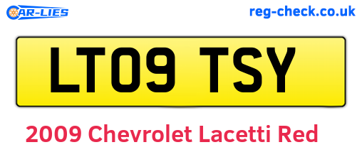 Red 2009 Chevrolet Lacetti (LT09TSY)