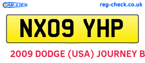 NX09YHP are the vehicle registration plates.